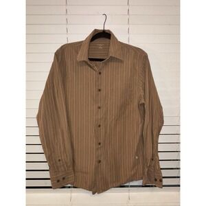 Sonoma Life + Style Mens Long Sleeve  Button Down Shirt Size M